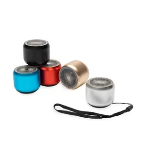 Caixa de Som Personalizada | Dimensões (L x A x P): 4.4 x 3.6 x 4.4 | Peso = 74 g