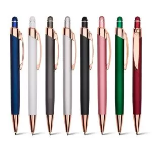 Caneta de Metal Personalizada | Dimensões (L x A x P): 1.7 x 14.1 x 1.4 | Peso = 20 g