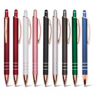Caneta de Metal Personalizada | Dimensões (L x A x P): 1.6 x 14.3 x 1.3 | Peso = 20 g