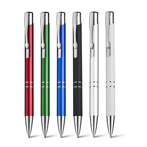 Caneta de Metal Personalizada | Dimensões (L x A x P): 1.2 x 13.5 x 1.0 | Peso = 15 g