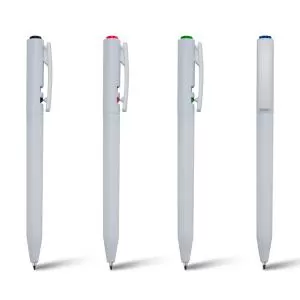 Caneta Plástica Personalizada | Dimensões (L x A x P): 1.5 x 13.7 x 1.3 | Peso = 8 g