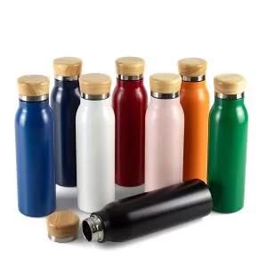 Garrafa Térmica Personalizada | Dimensões (L x A x P): 7.4 x 26.1 x 7.4 | Peso = 350 g