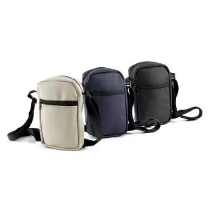 Mini Bolsa Transversal Personalizada | Dimensões (L x A x P): 13.0 x 20.0 x 6.0 | Peso = 142 g