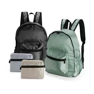 Mochila Dobrável Personalizada | Dimensões (L x A x P): 31.0 x 38.5 x 12.5 | Peso = 163 g